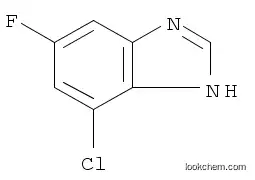 Molecular Structure of 1314092-05-1 (4-chloro-6-fluoro-1H-benzo[d]iMidazole)